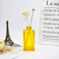 Tall Square Perfume Aroma Glass Diffuser Bottle